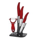 Набор керамических ножей Monarch mr-50009 red