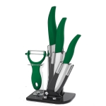 Набор керамических ножей Monarch mr-50009 green
